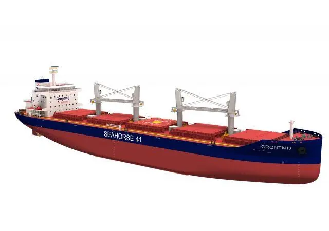 Danish naval architects OMT's new 95,000dwt Kamsarmax design is based its workhorse Seahorse series (pictured).