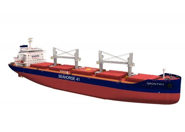Danish naval architects OMT's new 95,000dwt Kamsarmax design is based its workhorse Seahorse series (pictured).