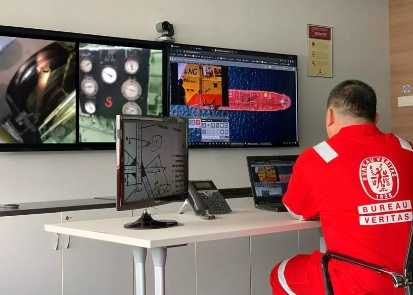 Bureau Veritas has opened a new remote survey centre in Singapore Photo: BV