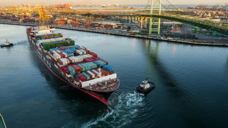 The Port of Los Angeles. (Courtesy of Port of Los Angeles)