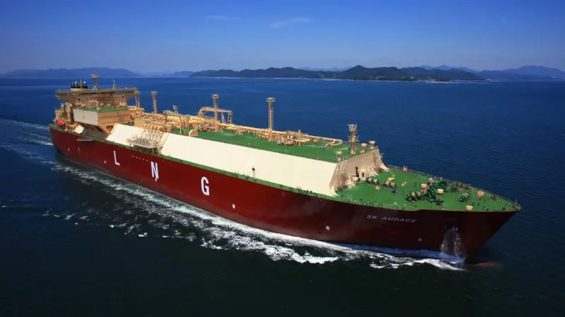 The SK Shipping owned and operated SK Audace (Image credit: SK Shipping Co. Ltd)