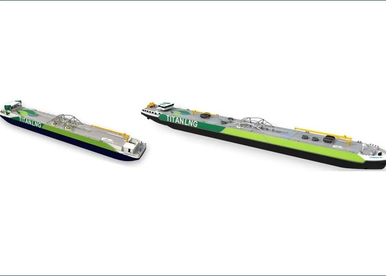 Titan LNG has been granted EU funding for its Bio2Bunker project Photo: Titan LNG