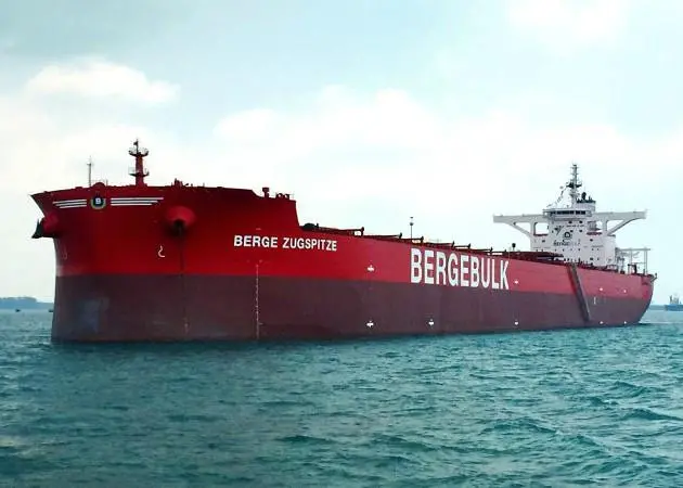 Conducting the annual survey on board the ‘Berge Zugspitze’ was not possible this spring Photo: DNV GL