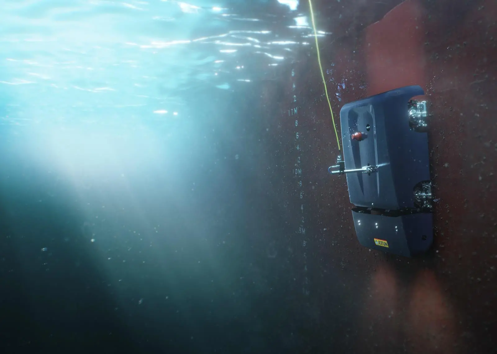 The Hull Skater Solution will be installed aboard MSC EVA later in 2020 during a scheduled docking. (credit: Jotun)