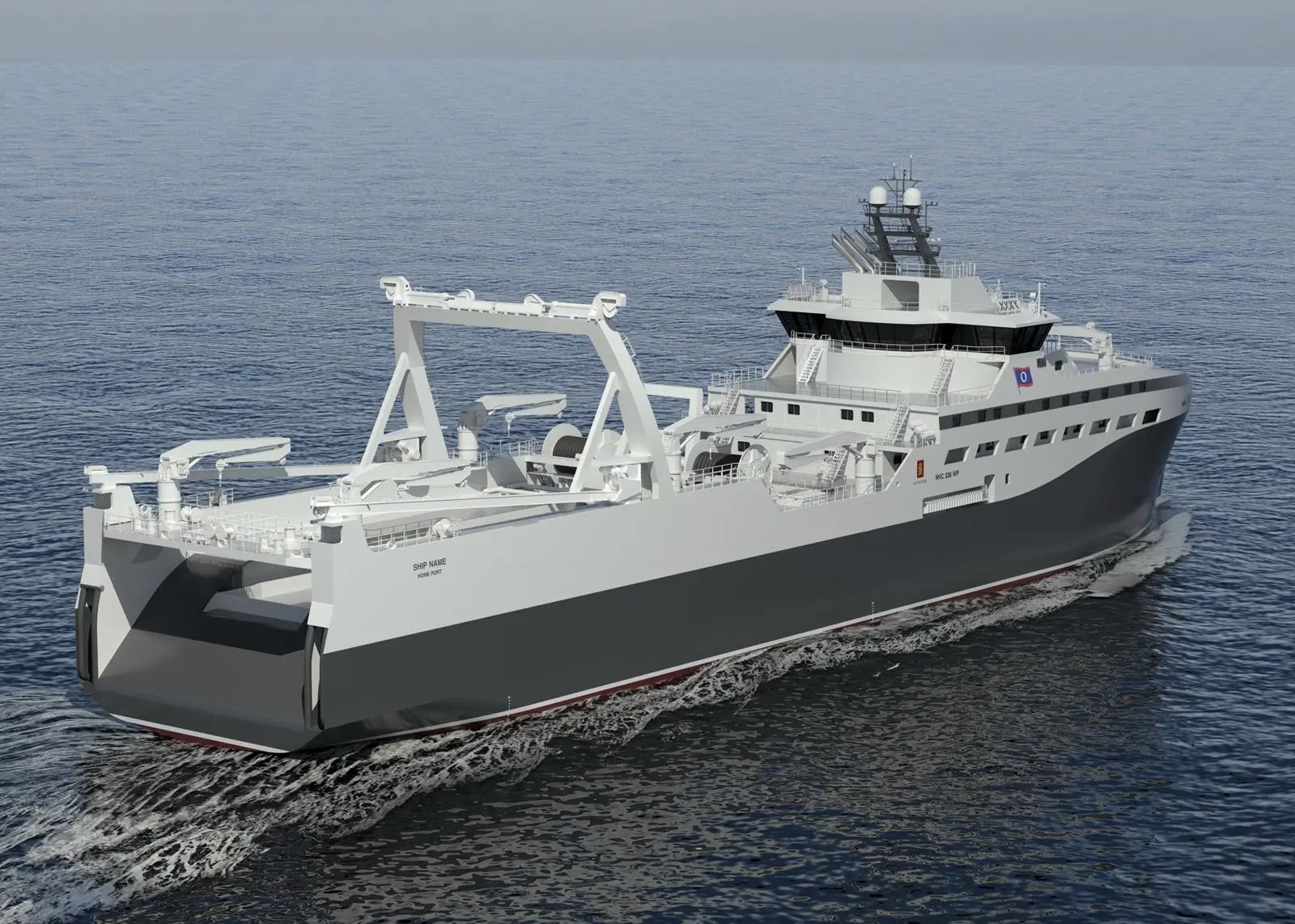 Kongsberg is designing a revolutionary krill fishing vessel for Rimfrost Photo: Kongsberg Maritime