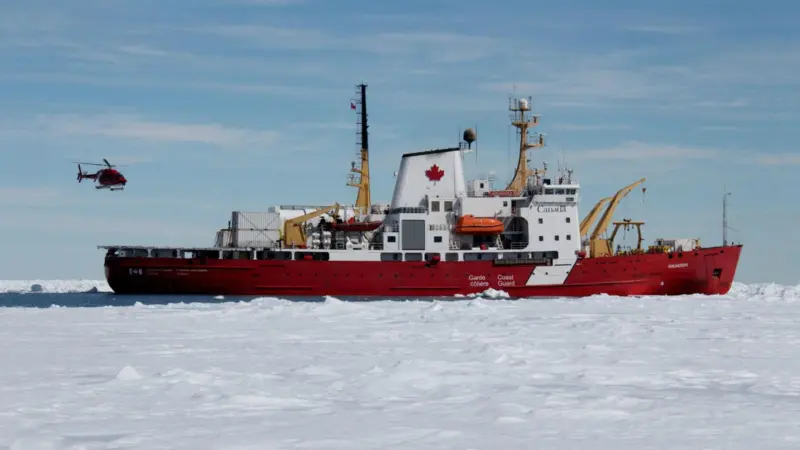 The ‘CCGS Amundsen’ will be the only vessel in its class to be fitted with retractable thrusters and dynamic positioning Photo: Canadian Coast Guard