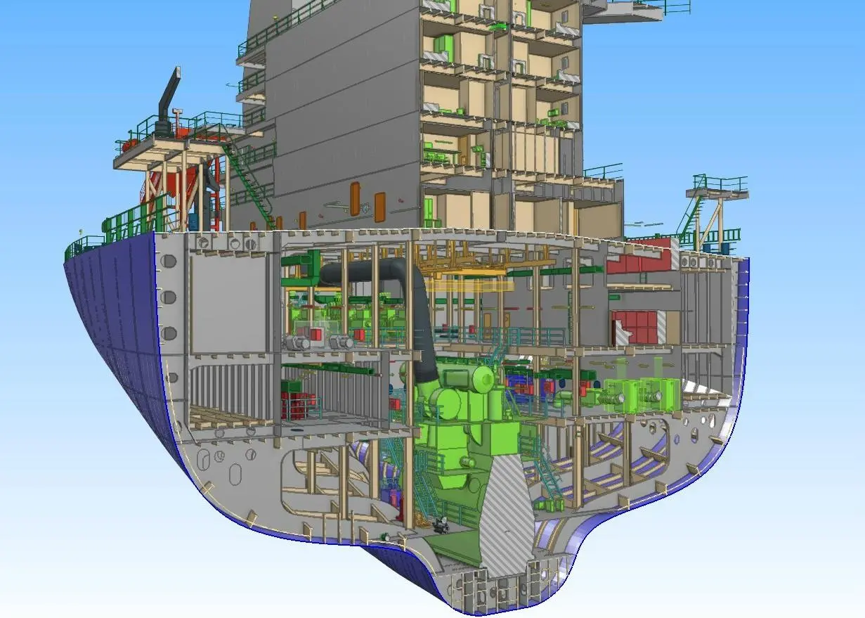 Ship design verification is being increasingly digitalised Photo: RINA