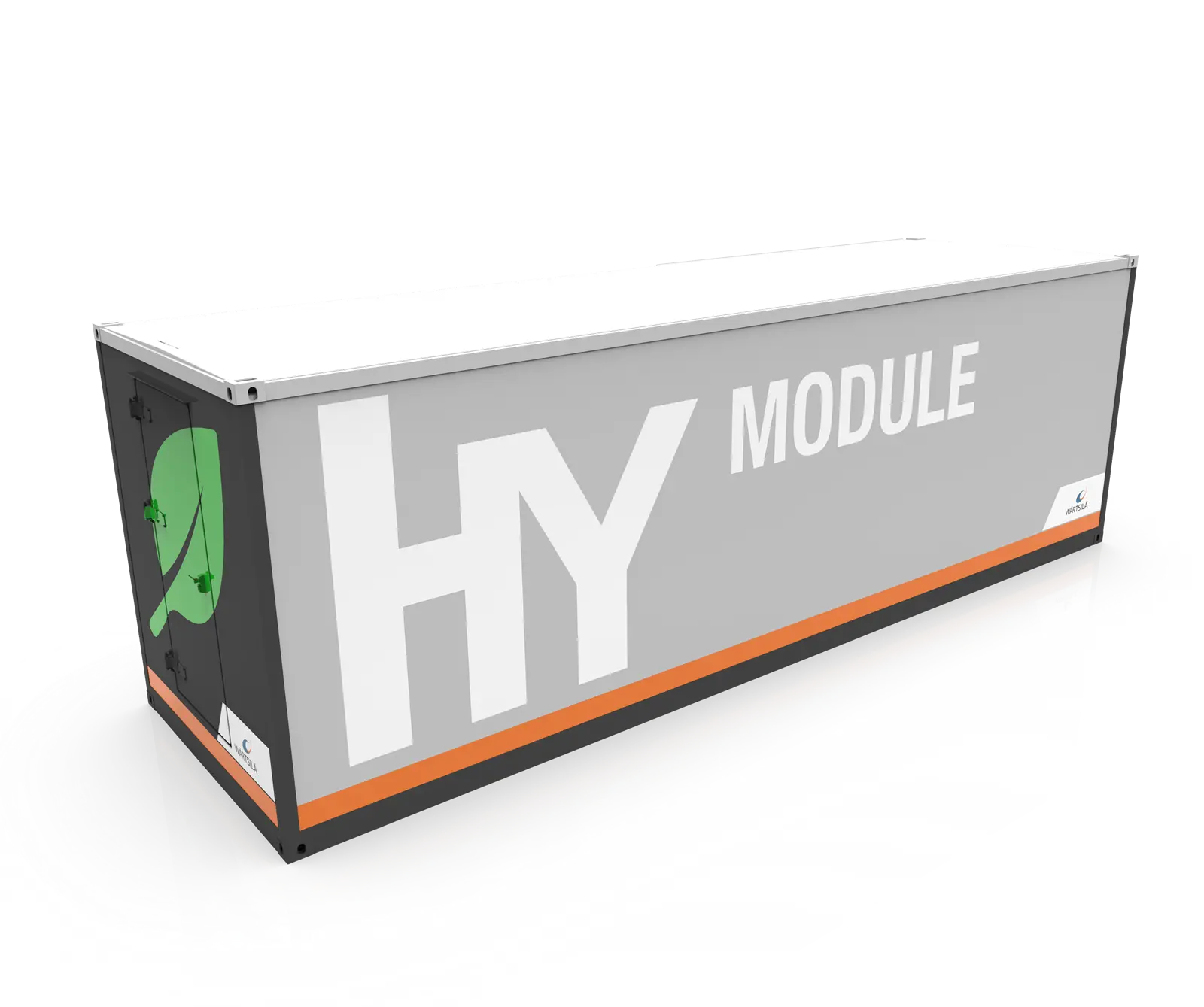 Wärtsilä's “HY Module” modularised energy storage system solution limits the amount of lost cargo capacity aboard a RoPax (credit: Wärtsilä)