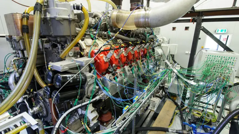 Full-scale multi-cylinder tests on a spark-ignited low-pressure hydrogen engine design are due to begin in 2021. (credit: Rolls-Royce)