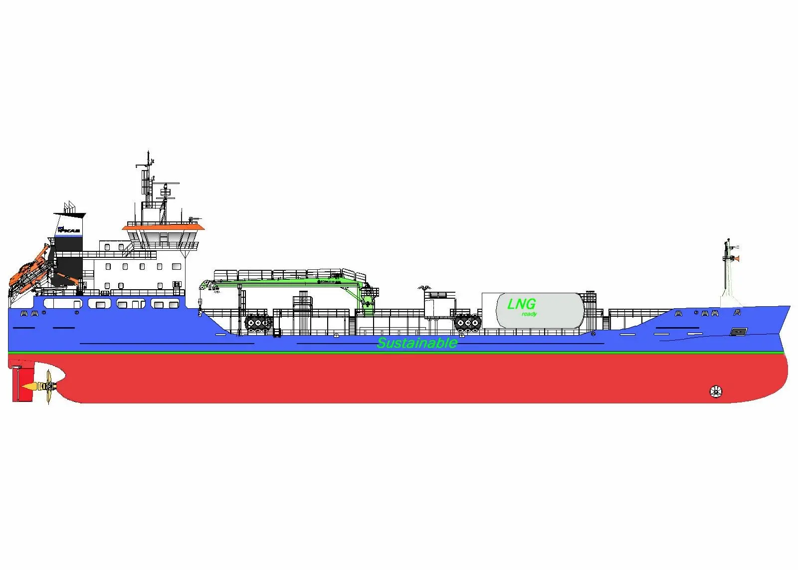 Four of the series of product tankers are aimed at fleet renewal opportunities in northern Europe and the UK (credit: FKAB)
