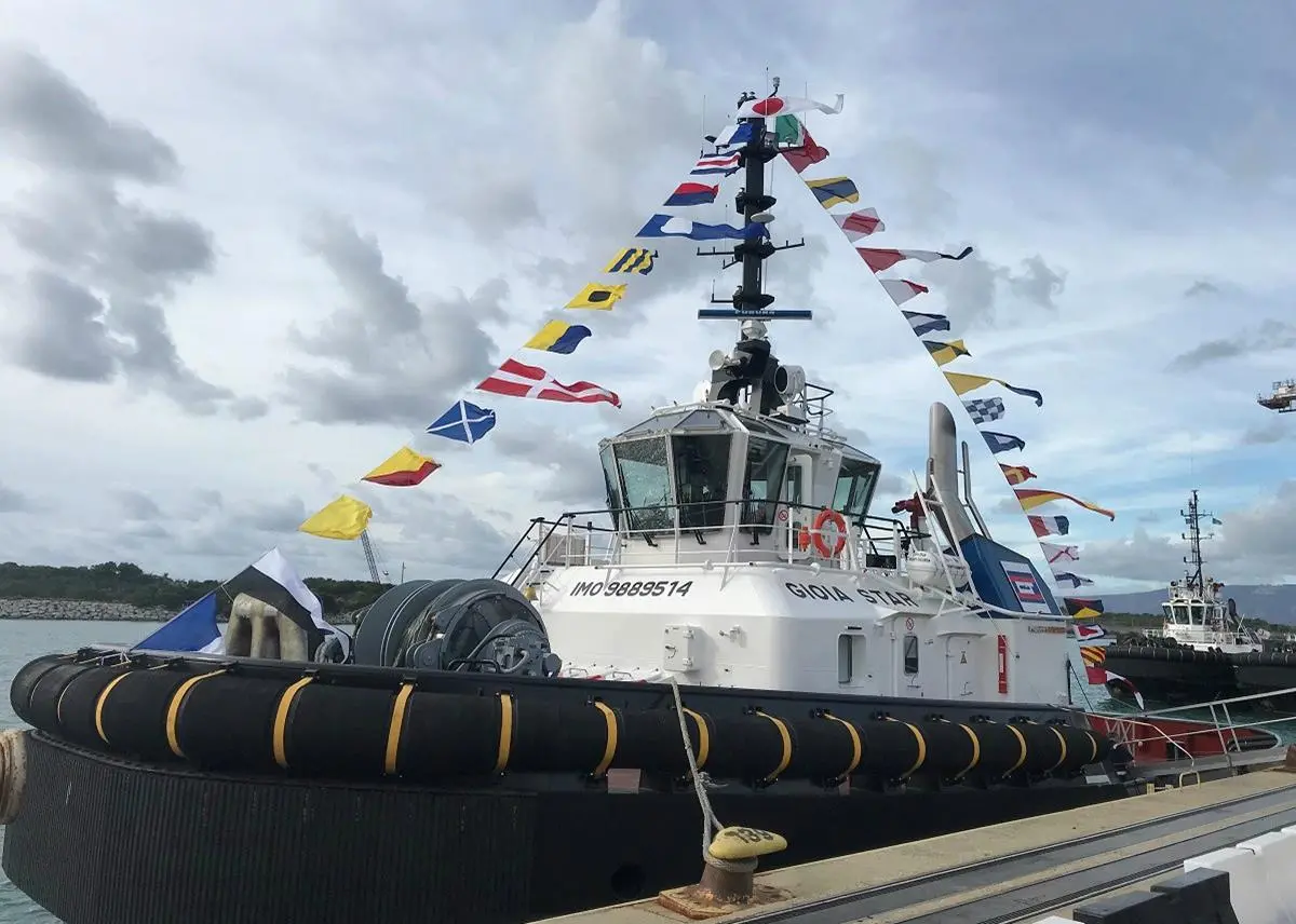 Damen has delivered an ASD 2813 tug to Con.Tug Photo: Damen Shipyards Group