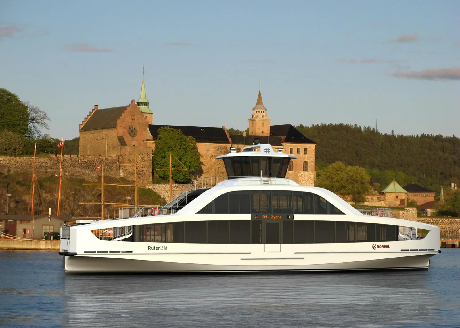 Volvo Penta is supplying Volvo Penta D13 gensets to Turkish boat builder Sefine Shipyard to provide back-up power for pure-electric passenger ferries. (credit: Volvo Penta)