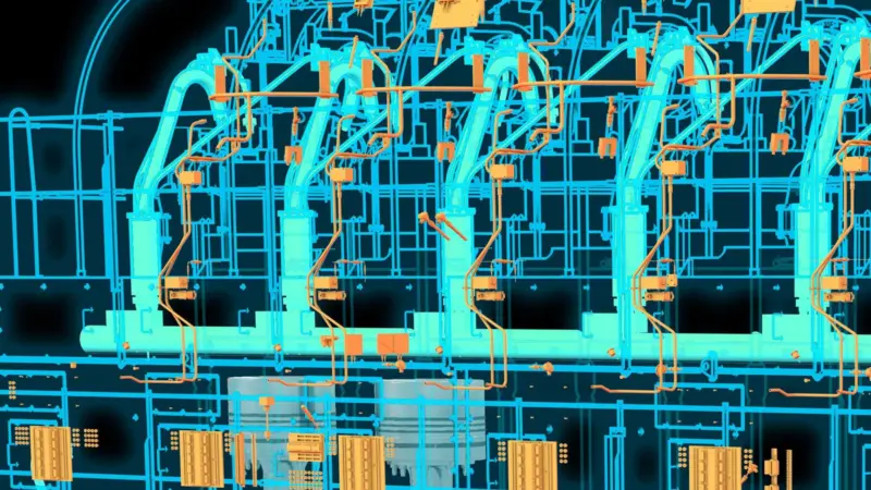 WinGD has been conducting research into the requirements of combining an X-DF engine with PTI/PTO and an energy storage system (Image courtesy of WinGD)