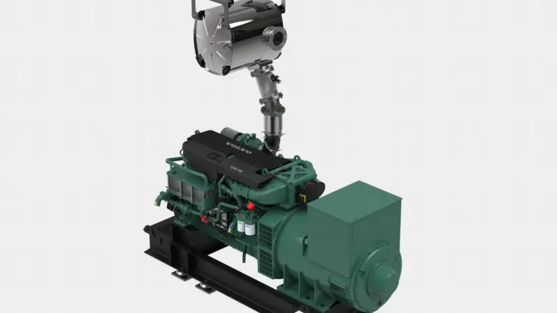 Volvo Penta's new upgraded D16 MG version for marine and auxiliary gensets. (credit: Volvo Penta)