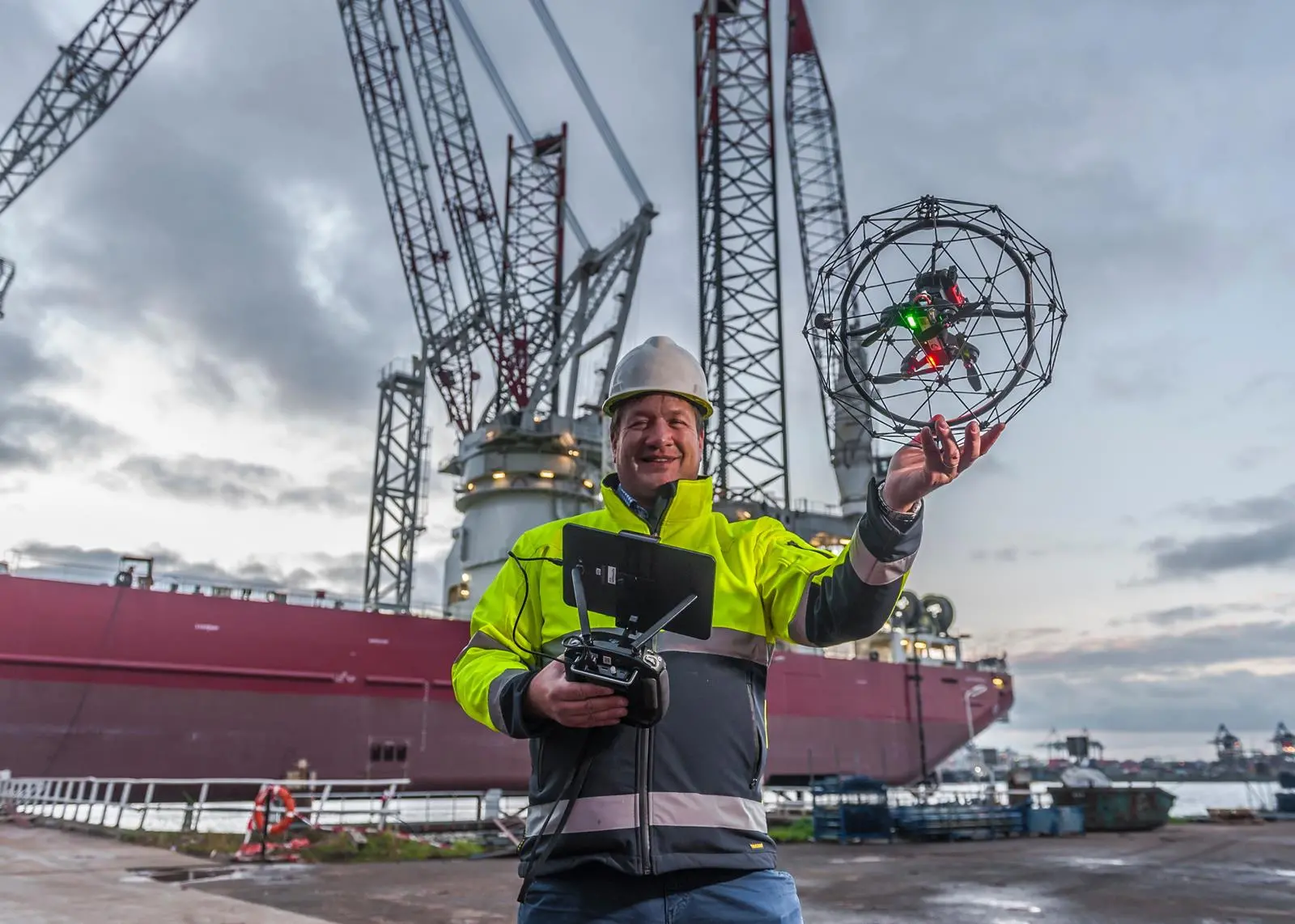 RIMS is offering a new inspection service focused on drones and ROVs Photo: RIMS