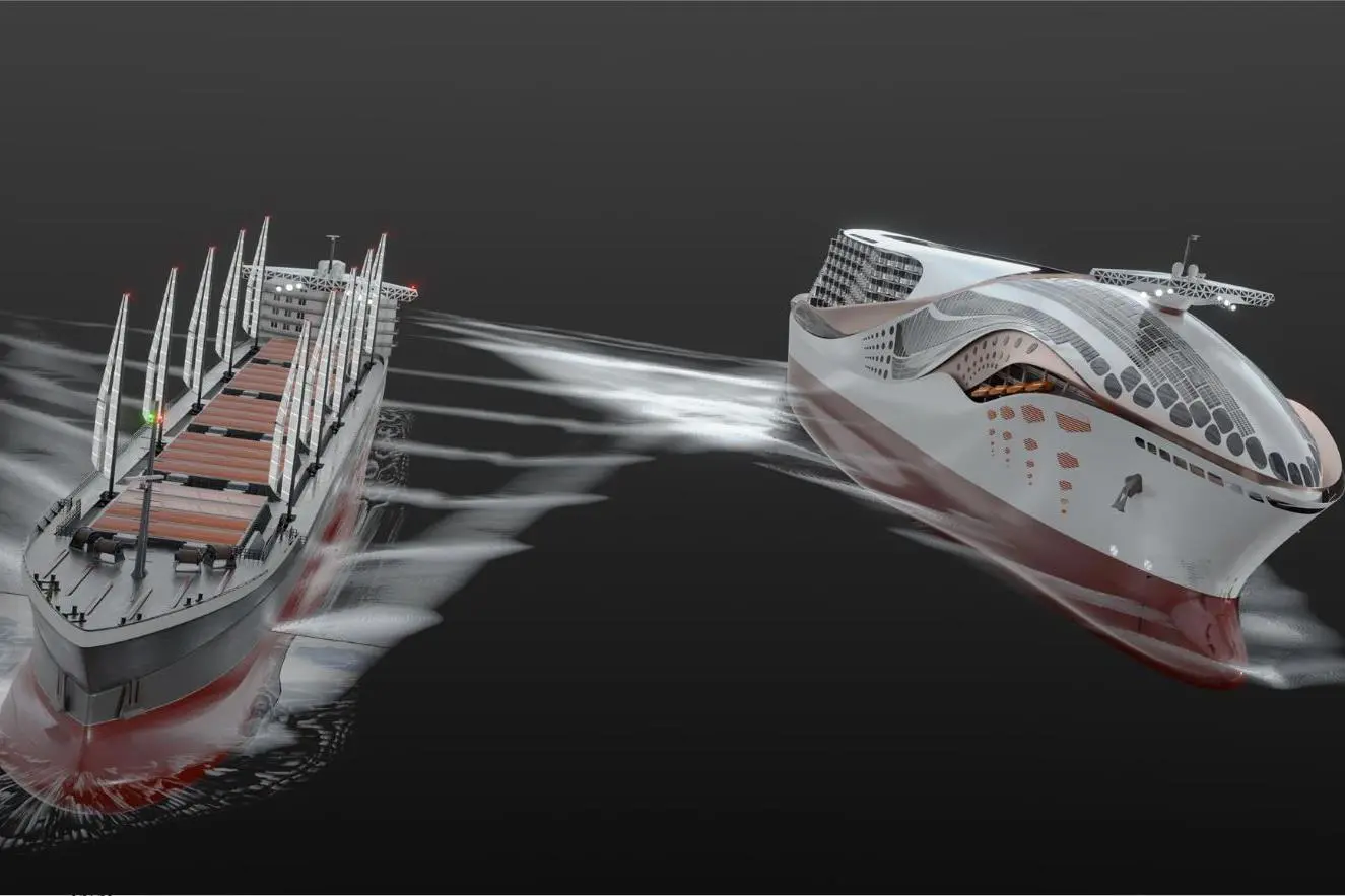 The two concept vessels to be designed as part of the CHEK project will feature a Wärtsilä engine running on hydrogen fuel and Wärtsilä system integration solutions. (copyright: Wärtsilä Corporation)
