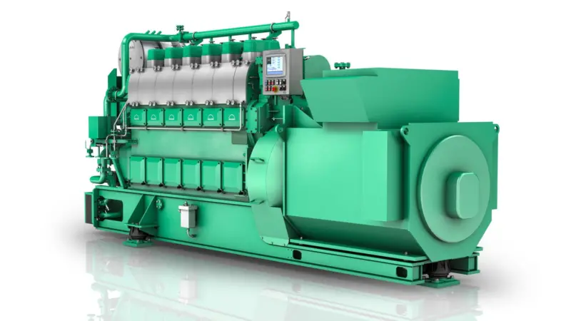 A rendering of the MAN 6L23/30H Mk3 engine (credit: MAN Energy Solutions)