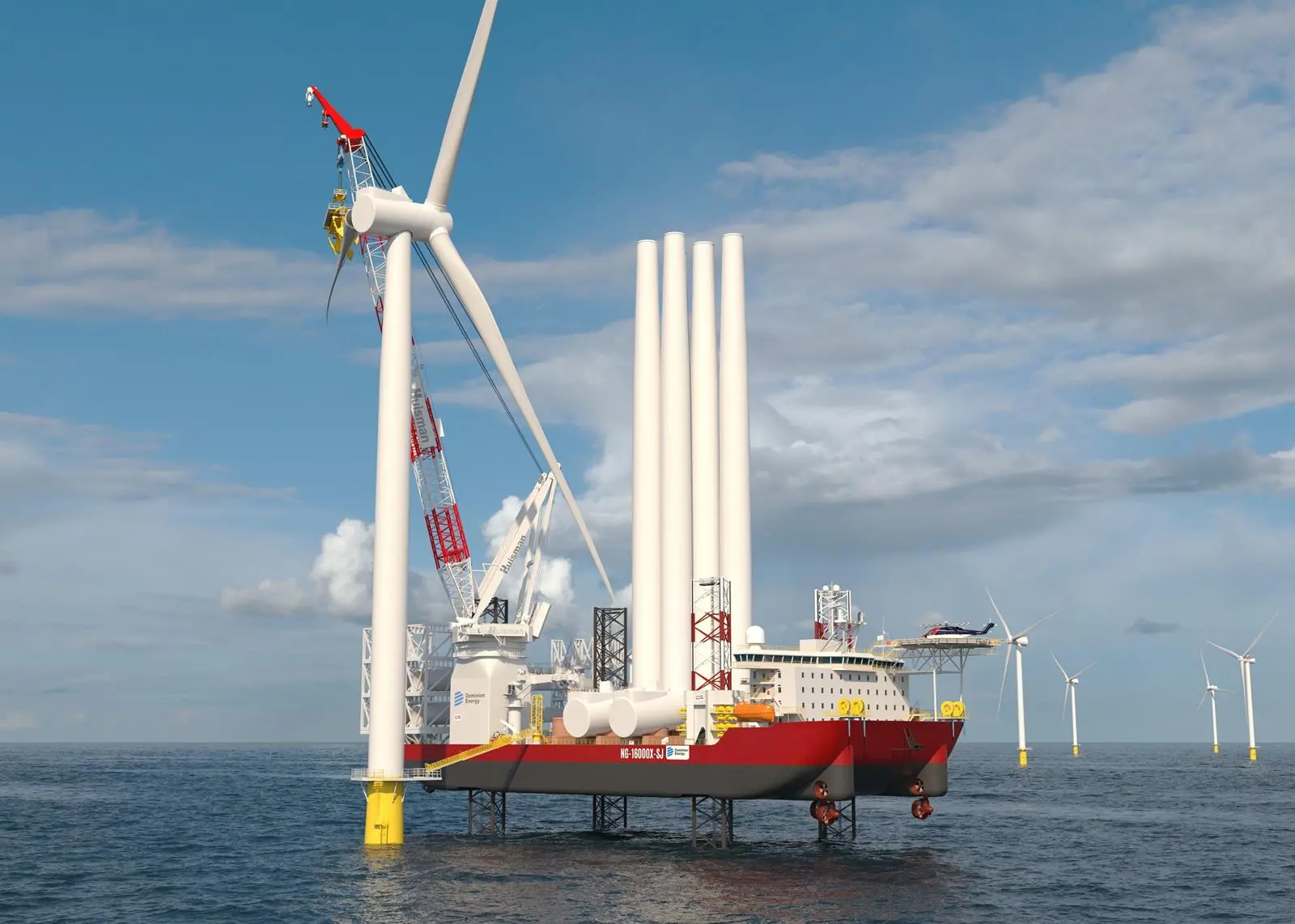 KM is supplying a technology package for a new Keppel WITV Photo: Kongsberg Maritime
