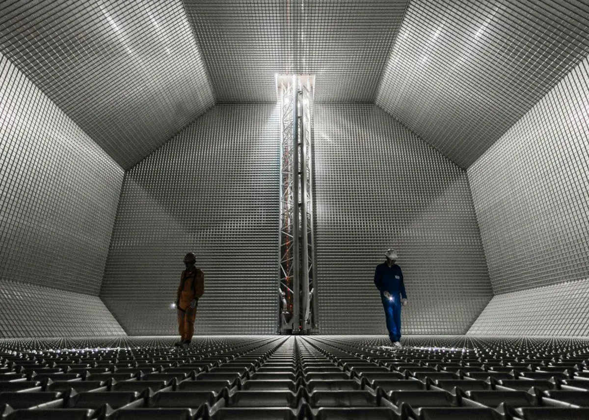 GTT's Mark III Type membrane system (image courtesy of GTT, copyright Roland Mouron)