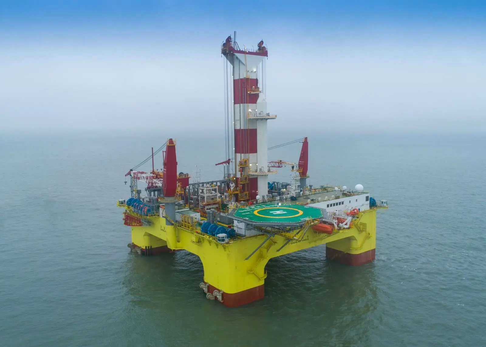 CMHI’s drilling platform has become the first offshore unit to be awarded DNV’s Smart notation Photo: DNV