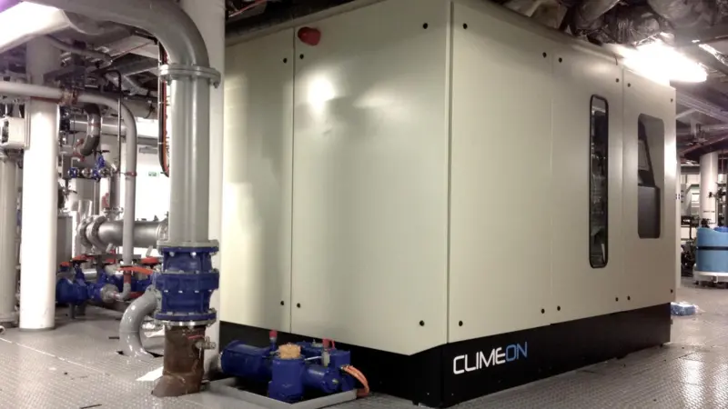 Climeon’s Heat Power system was previously installed onboard Arnold Maersk (credit: Climeon AB)