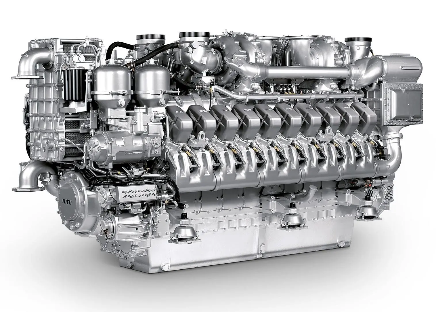 The mtu 20V 4000 marine engine (credit: Rolls-Royce)