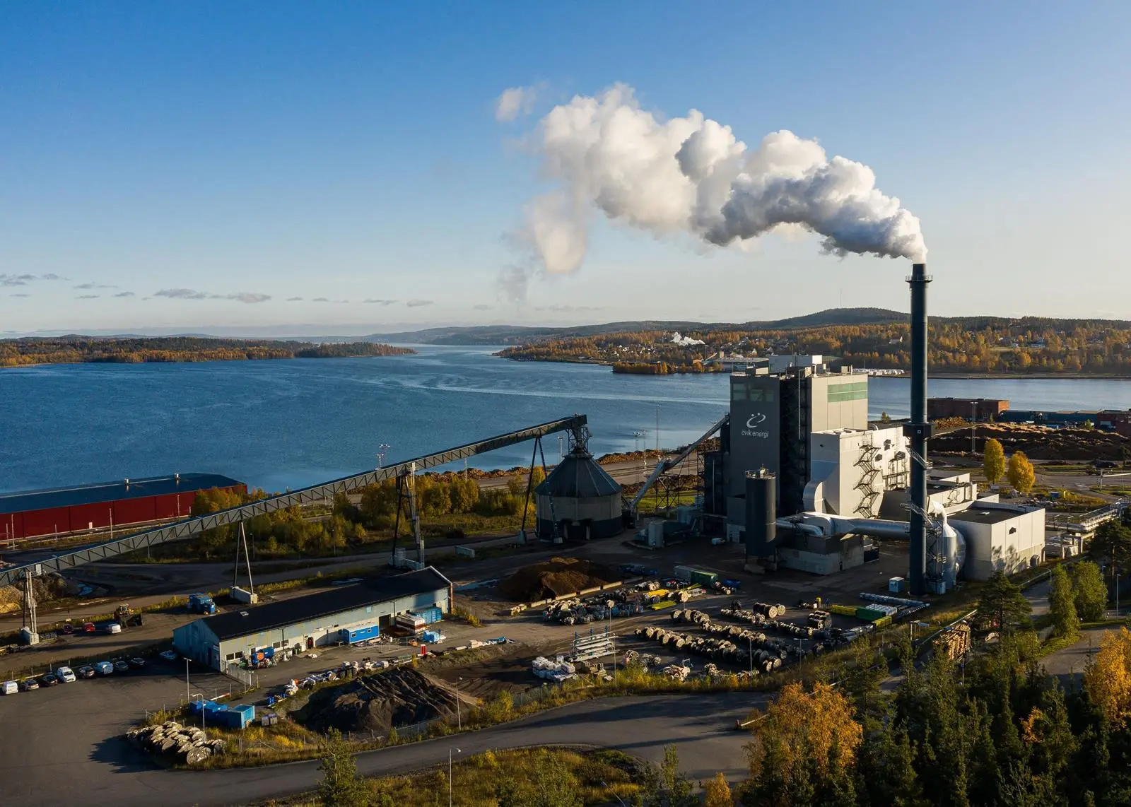 Worley's design services for the first Liquid Wind eMethanol facility will include efficient integration with Övik Energi's plant (pictured). (Published under a Creative Commons Licence)