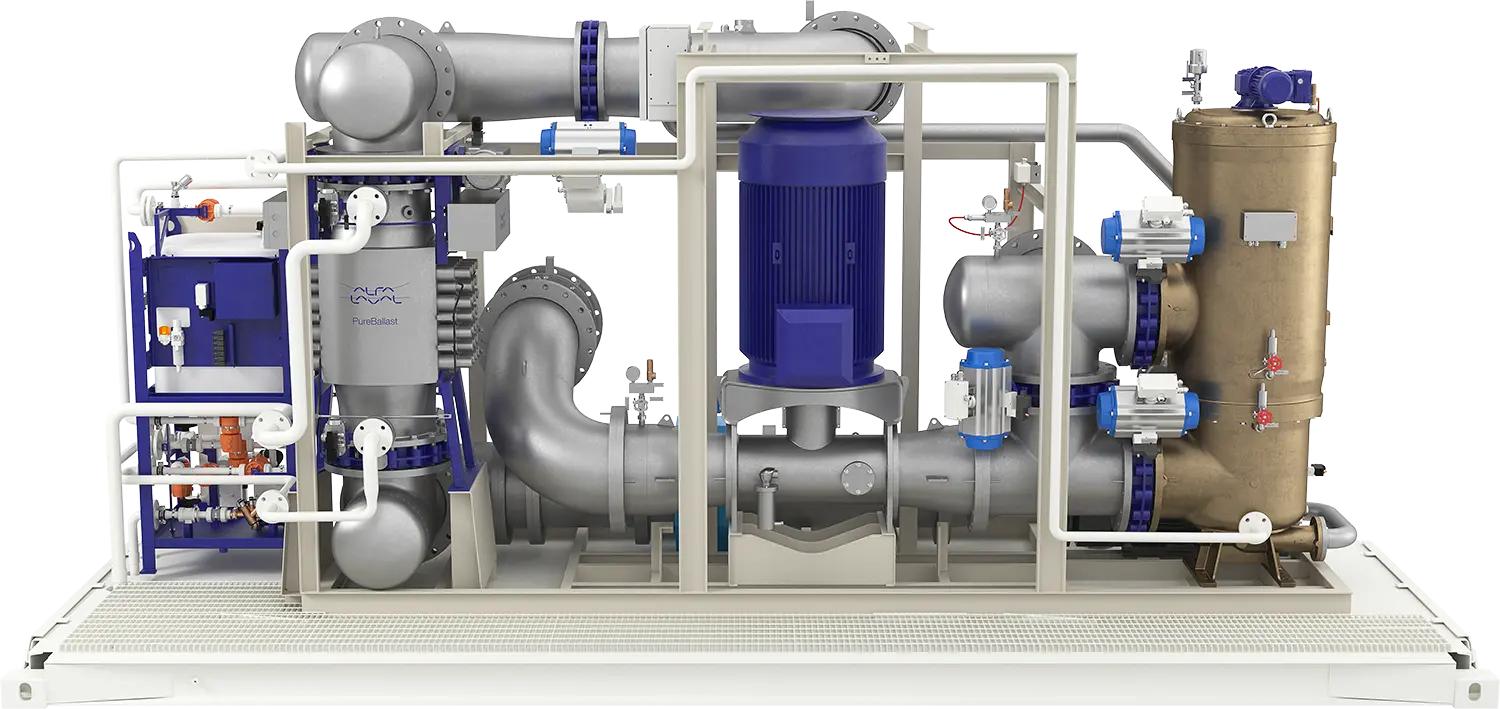 An interior view of Alfa Laval's DH1500 (credit: Alfa Laval)