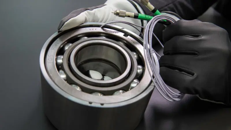 SKF is to offer its fibre optic bearings to ship operators, offering access to granular data including axial versus radial loads, load directions, speed of rotations and temperature.