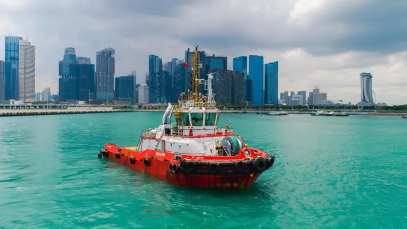 Harbour tugboat Maju 510 (Image courtesy of ABB)
