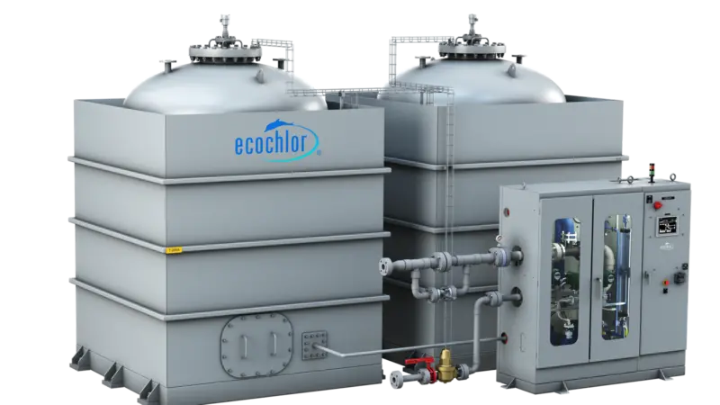 Ecochlor's ClO2 generator is unchanged in the new EcoOne filterless solution. (credit: Ecochlor)