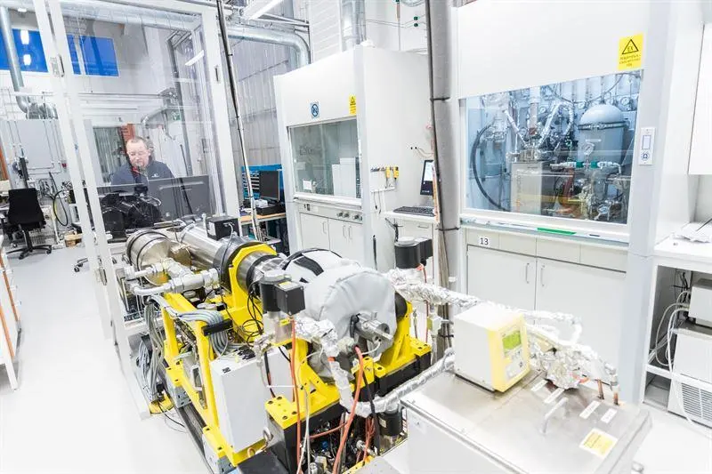 Wärtsilä conducted tests on ammonia at its centre in Vaasa in 2020.