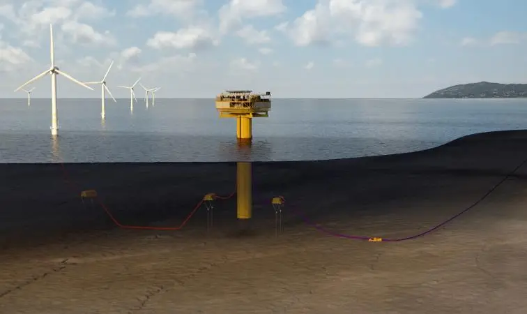 The back of BEHYOND: the project aims to develop a conceptual feasibility study for a new offshore system for hydrogen electrolysis (credit: EDP)