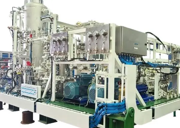 A picture of Babcock LGE's skid-mounted LPG FGSS.