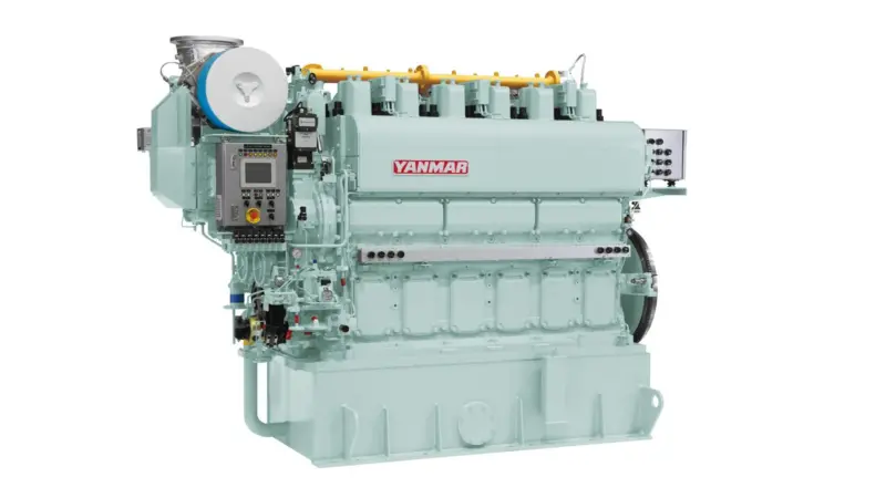 Yanmar has announced the first sale of a six-cylinder, 220mm bore dual-fuel genset