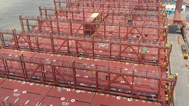MacGregor claims that container vessel operators can achieve double-digit emissions reductions by using its Cargotec Cargo Boost solution for cargo optimisation.