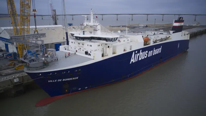 The first Seawing system has been installed on the vessel Ville de Bordeaux