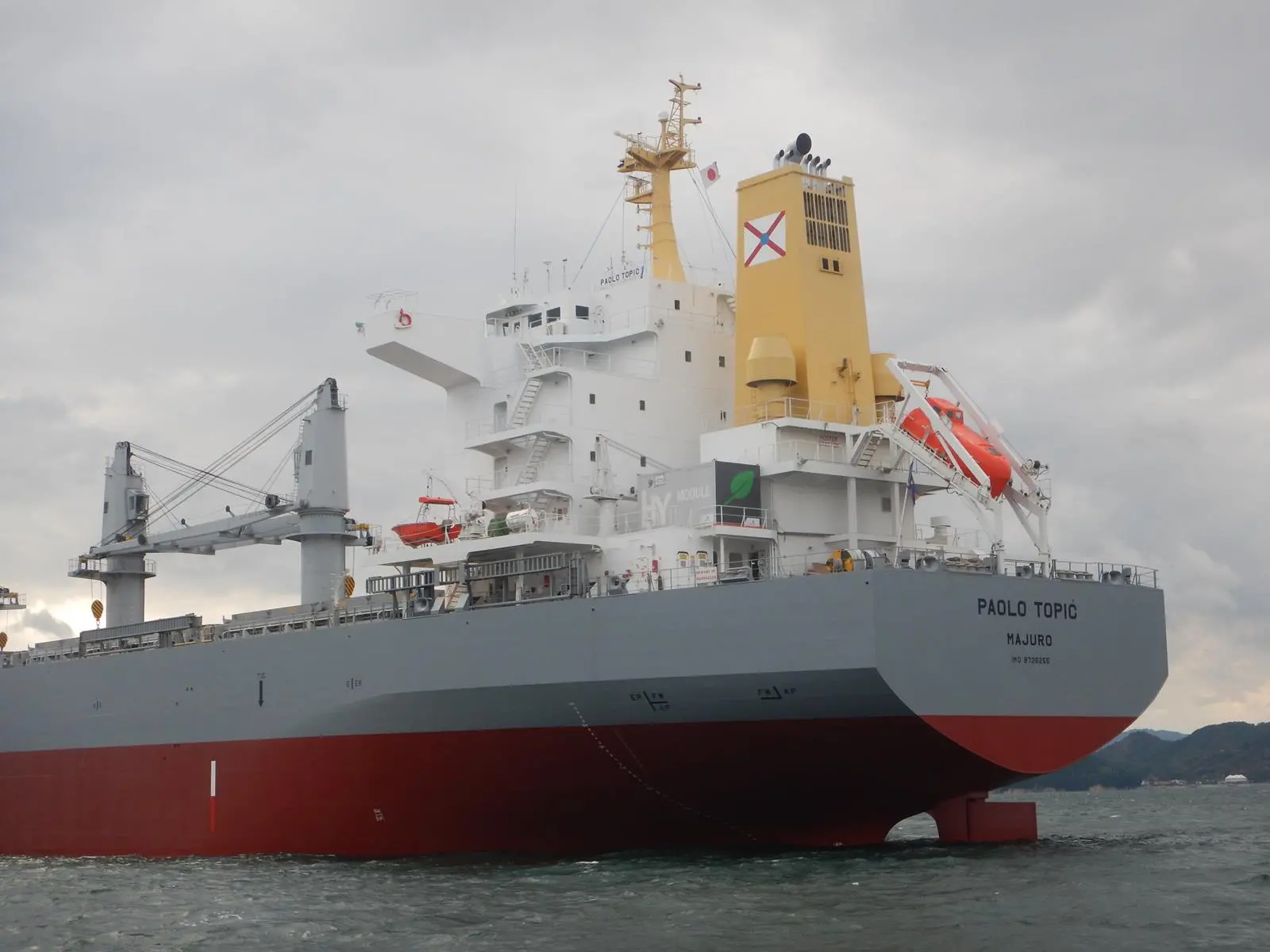 The Wärtsilä HY Module for Bulkers installed on board the M/V Paolo Topic.