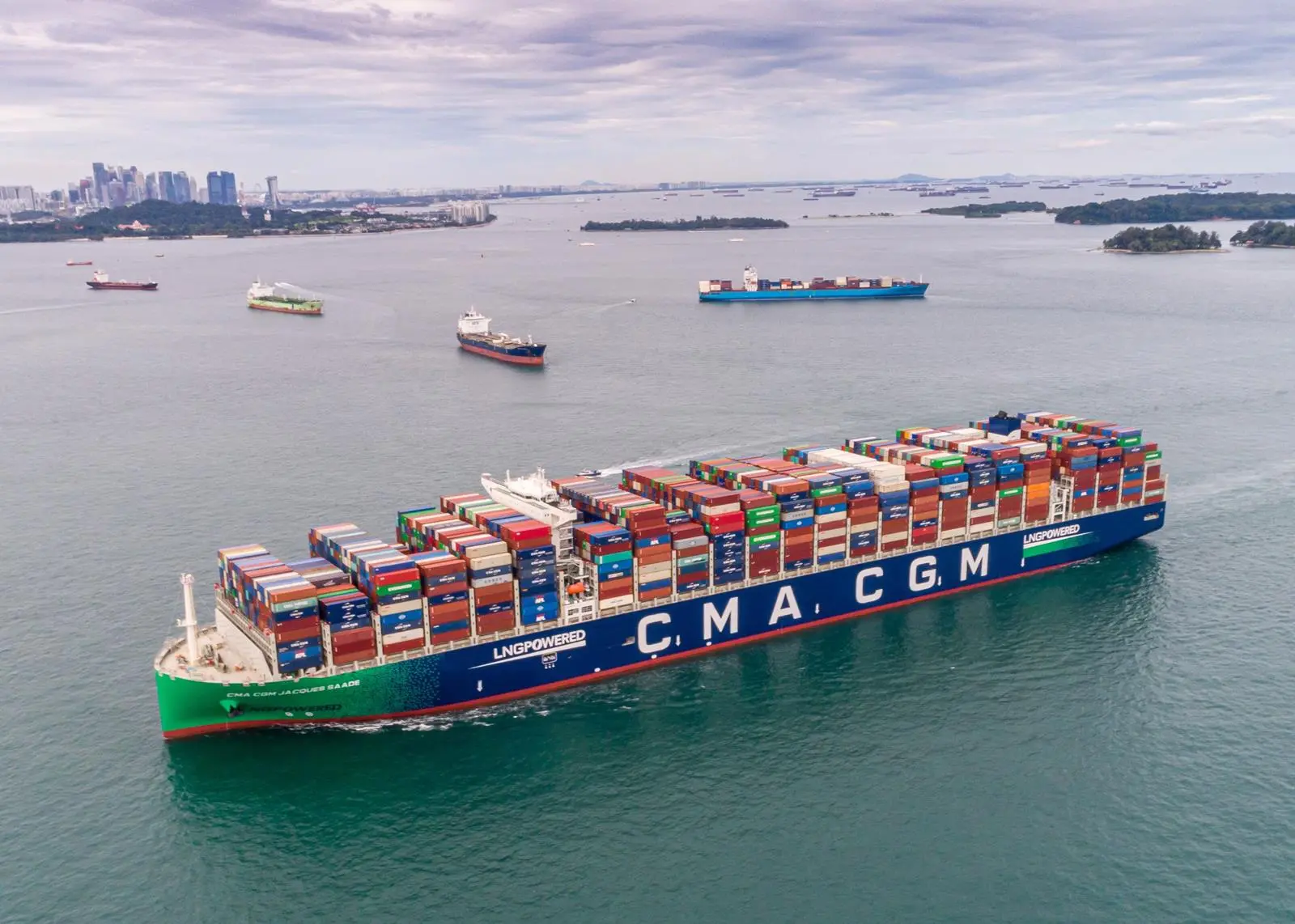 The CMA CGM vessels will be fitted with a broad range of Wärtsilä engines, systems and solutions.