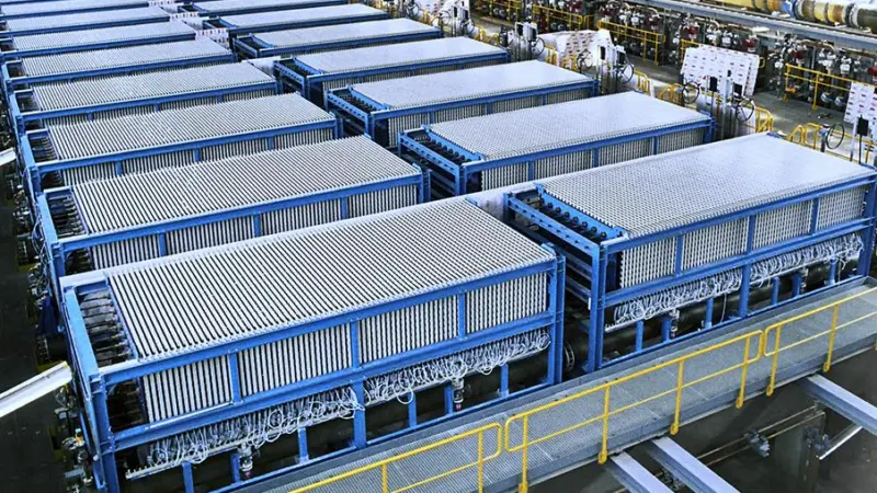 The analysis highlighted the need for more electrolysis plants, such as Air Products' installation for thyssenkrupp (pictured), to create hydrogen as feedstock for Power-to-X fuels