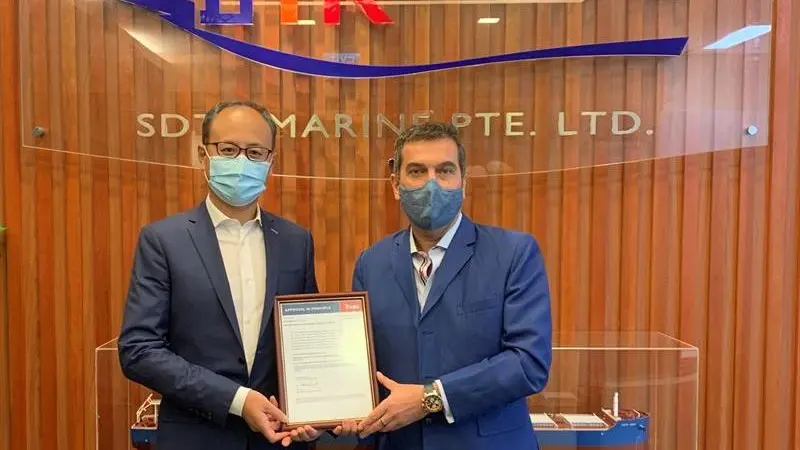 SDARI has designed a methanol-fuelled variant of its 85,000dwt bulker series design