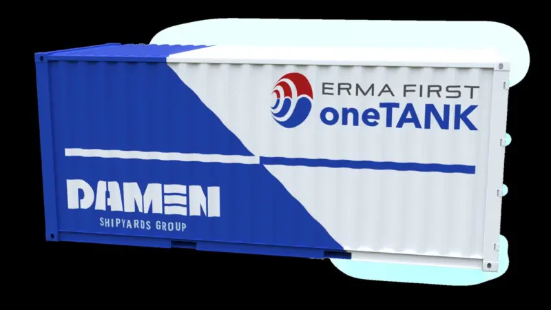 Damen signs up Erma First to supply world’s smallest ballast water treatment system