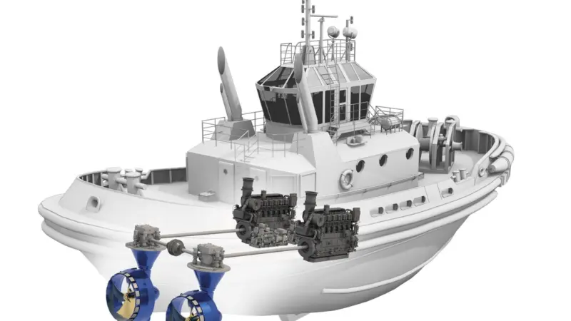 The new tug will feature Schottel's SYDRIVE-M solution.