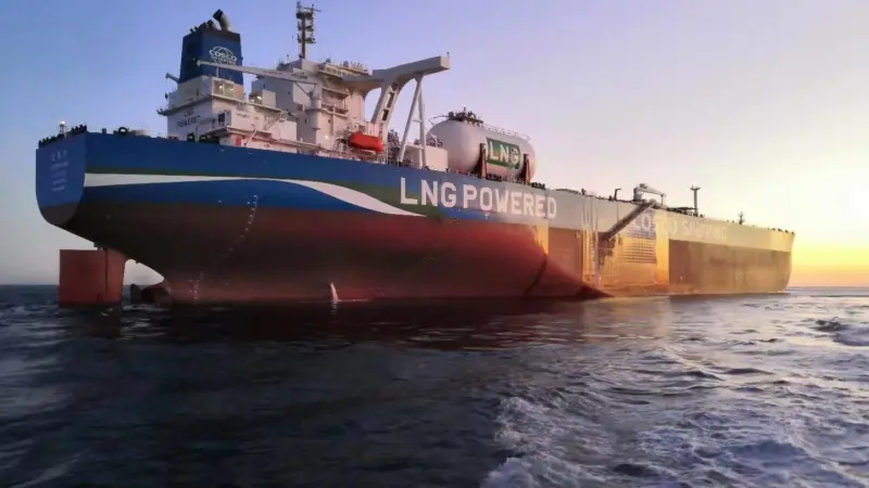 The Yuan Rui Yang is the first dual-fuel VLCC to be built in China.
