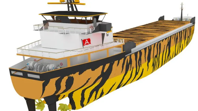 Mitsubishi Shipbuilding has invested in a Japan-based digitalisation platform provider, Marindows, established by e5 Lab. Mitsubishi Shipbuilding previously collaborated with e5 in the design of a standardised hybrid electric propulsion system (pictured).