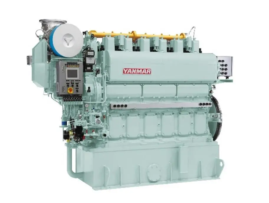Yanmars 6EY22ALDF dual fuel engine