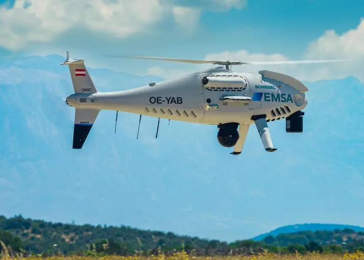 EMSA awarded a follow-on EUR16.5 million contract to Schiebel for its drones for ship emission monitoring and general maritime surveillance for EU member states in April 2021.