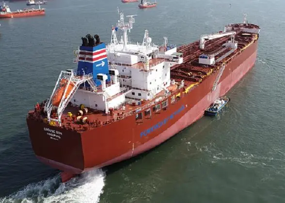 NYK's new methanol-fuelled chemical tanker Grouse Sun meets IMO Tier III NOx emission standards by using an innovative water-in-methanol solution.