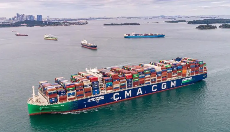 CMA CGM has ordered six methanol-fuelled 15,000 teu container vessels.