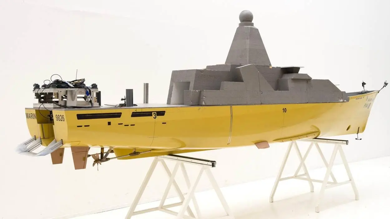 Hull Vane has undertaken CFD studies and model tests on cargo vessels (container, roro, ropax and heavy-lift vessels), with positive results particularly for vessels with a Froude value between 0.2 and 0.8.